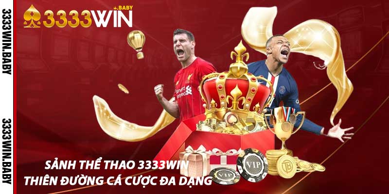 Sảnh Thể Thao 3333win – Thiên Đường Cá Cược Đa Dạng